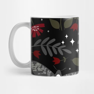 Moths and flora Mug